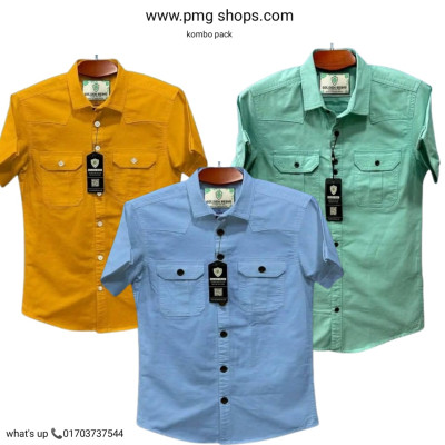 2 POKET SHORT SLEEVE SHIRT