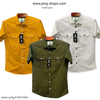 2 POKET SHORT SLEEVE SHIRT