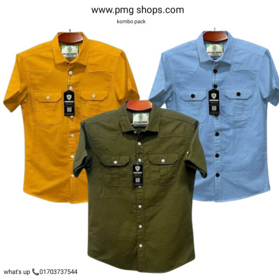 2 POKET SHORT SLEEVE SHIRT