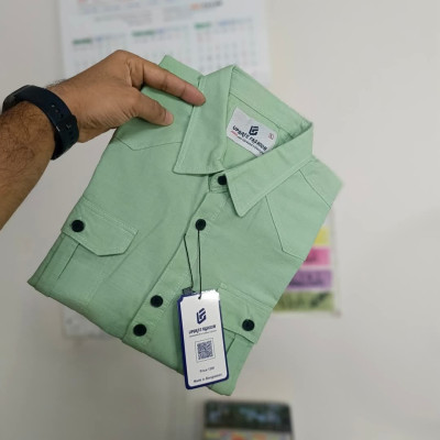 2 POKET SHORT SLEEVE SHIRT