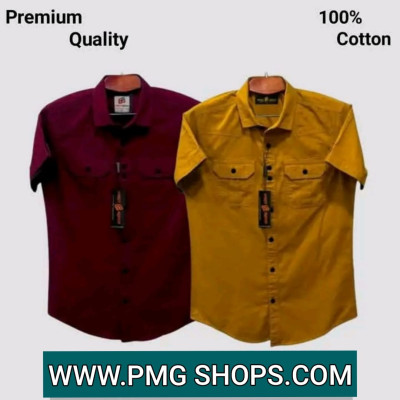 2 POKET SHORT SLEEVE SHIRT