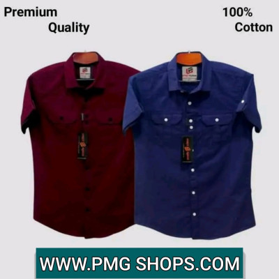 2 POKET SHORT SLEEVE SHIRT
