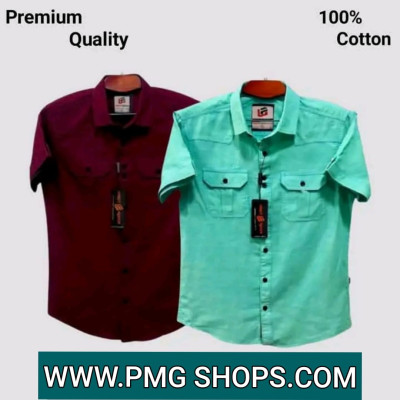 2 POKET SHORT SLEEVE SHIRT