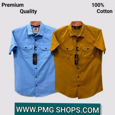 2 POKET SHORT SLEEVE SHIRT