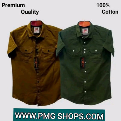 2 POKET SHORT SLEEVE SHIRT