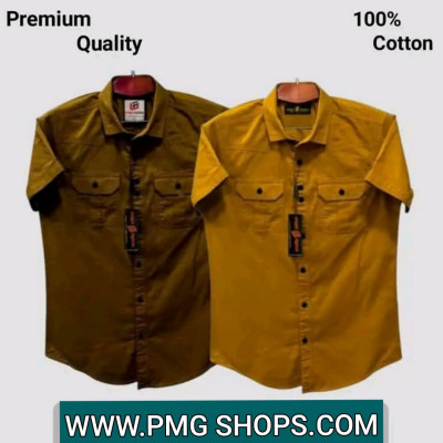 2 POKET SHORT SLEEVE SHIRT