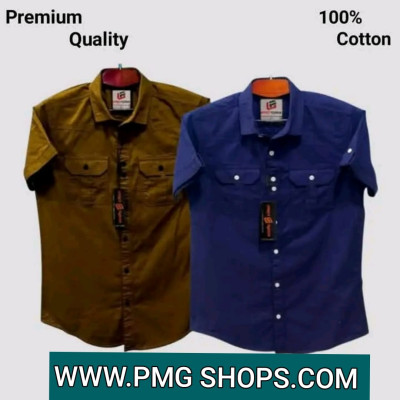 2 POKET SHORT SLEEVE SHIRT