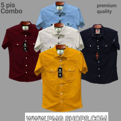 2 POKET SHORT SLEEVE SHIRT