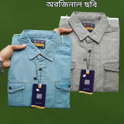 DENIM 2 POKET SHIRT
