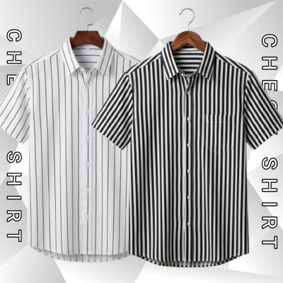 HALF SLEEVE CHAK SHIRT 2 COMBO