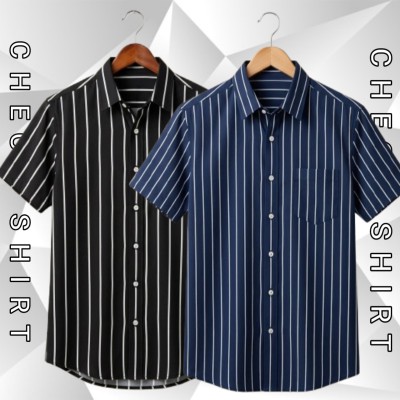 HALF SLEEVE CHAK SHIRT 2 COMBO