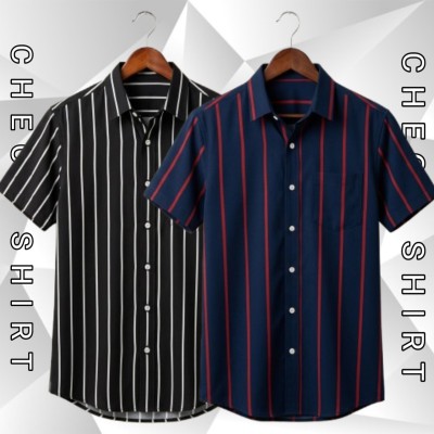 HALF SLEEVE CHAK SHIRT 2 COMBO