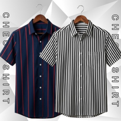 HALF SLEEVE CHAK SHIRT 2 COMBO