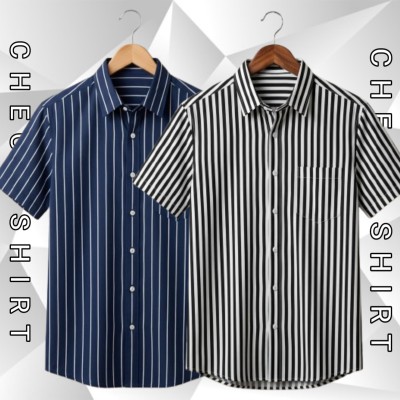 HALF SLEEVE CHAK SHIRT 2 COMBO