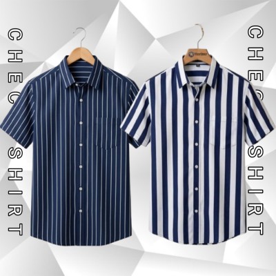 HALF SLEEVE CHAK SHIRT 2 COMBO