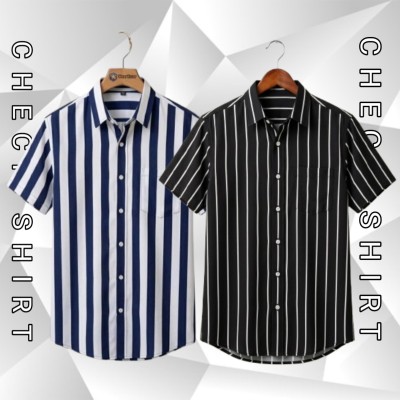 HALF SLEEVE CHAK SHIRT 2 COMBO