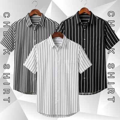 HALF SLEEVE CHAK SHIRT 3 P COMBO