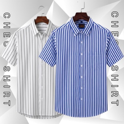 HALF SLEEVE CHAK SHIRT 2 COMBO