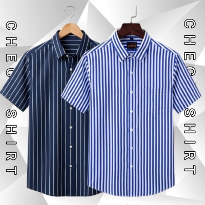 HALF SLEEVE CHAK SHIRT 2 COMBO