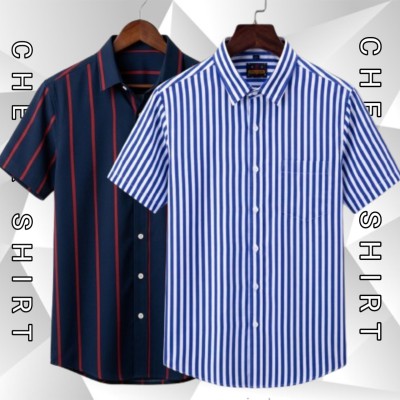 HALF SLEEVE CHAK SHIRT 2 COMBO