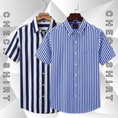 HALF SLEEVE CHAK SHIRT 2 COMBO