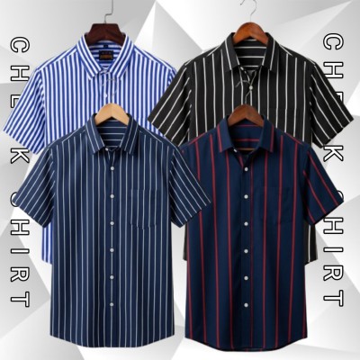 HALF SLEEVE CHAK SHIRT 3 P COMBO