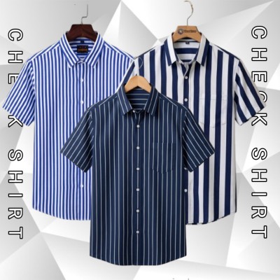 HALF SLEEVE CHAK SHIRT 3 P COMBO